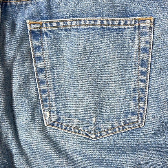 Reformation High Rise Seamed Straight Leg Raw Hem 
 Sz 27 - Picture 8 of 8